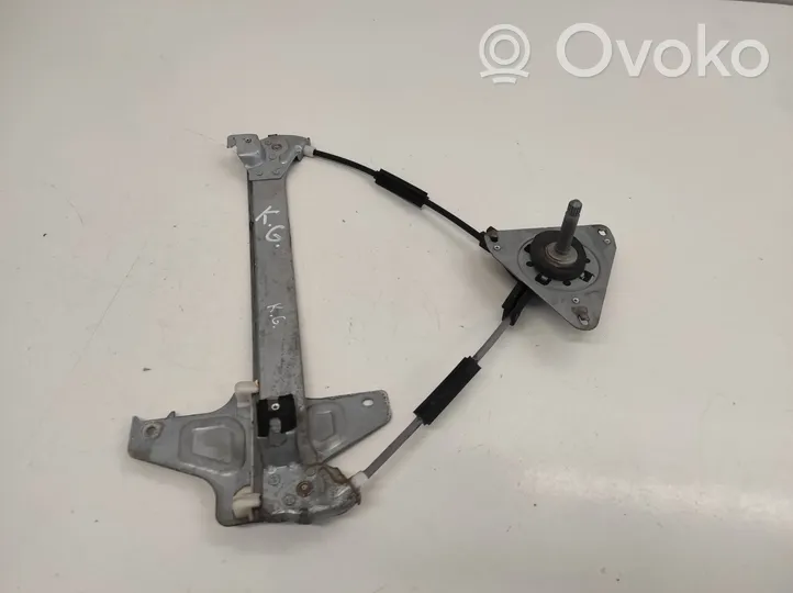 Citroen C4 I Takaoven manuaalinen ikkunan nostin 9656009380