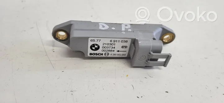 BMW 3 E46 Airbagsensor Crashsensor Drucksensor 6911038