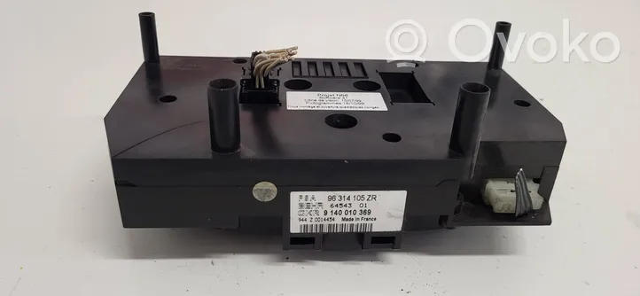 Citroen Xsara Picasso Climate control unit 96314105ZR