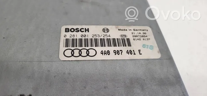 Audi A6 S6 C4 4A Variklio valdymo blokas 4A0907401E