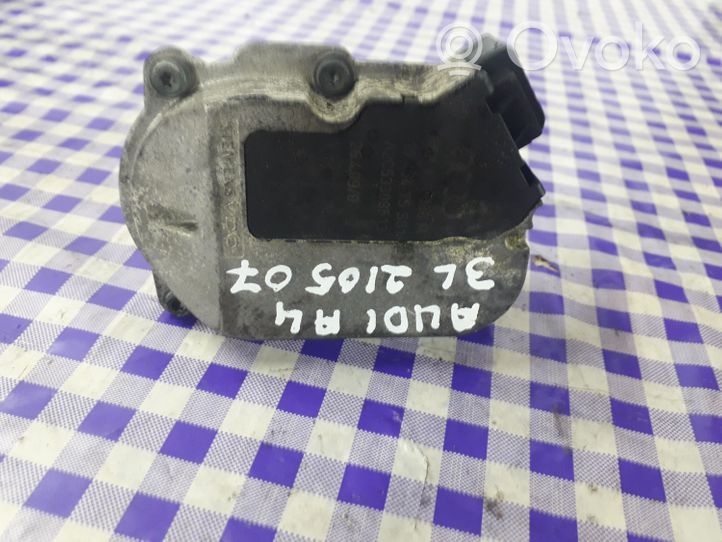 Audi A4 S4 B7 8E 8H Valvola corpo farfallato elettrica 