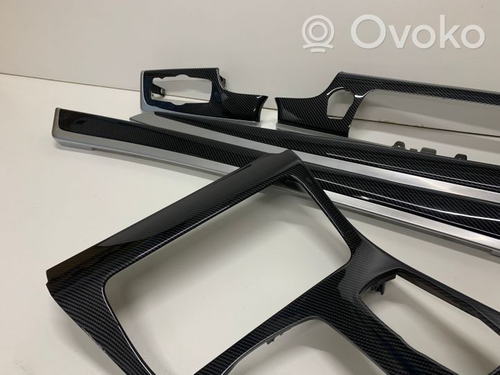 BMW 5 F10 F11 Rivestimento del vano portaoggetti del cruscotto 