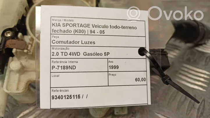 KIA Sportage Module d'éclairage LCM 