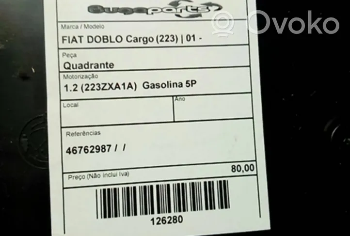 Fiat Doblo Nopeusmittari (mittaristo) 