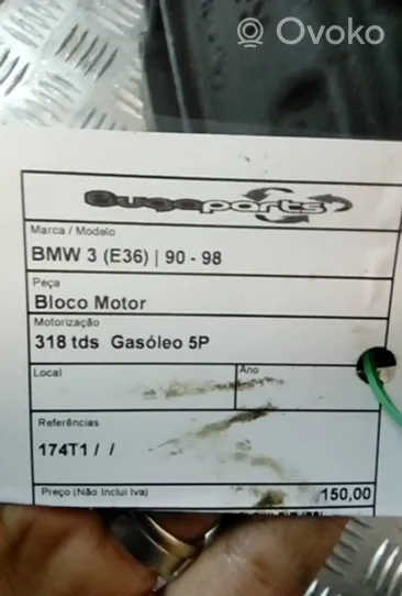 BMW 3 E36 Blocco motore 