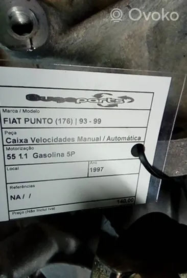 Fiat Punto (176) Manualna 5-biegowa skrzynia biegów 