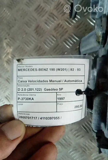 Mercedes-Benz 190 W201 Boîte de vitesses manuelle à 5 vitesses 