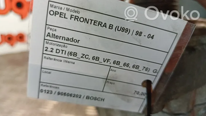 Opel Frontera B Alternator 