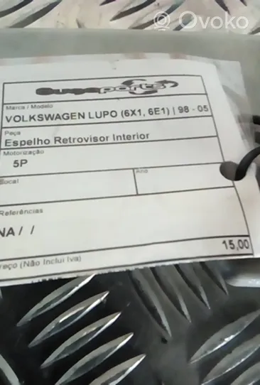 Volkswagen Lupo Galinio vaizdo veidrodis (salone) 