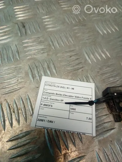 Citroen ZX Sähkötoimisen ikkunan ohjauskytkin 