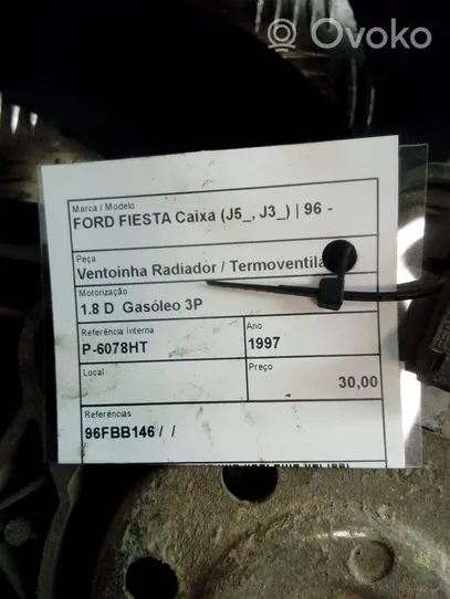 Ford Fiesta Ventola riscaldamento/ventilatore abitacolo 