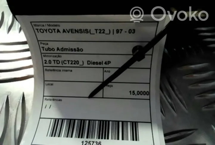 Toyota Avensis Verso Ilmanoton letku 