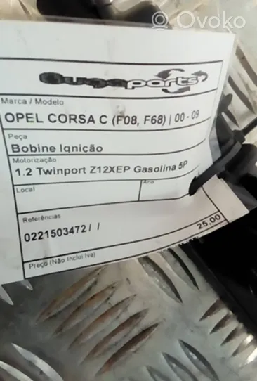 Opel Corsa C Aparat / Rozdzielacz zapłonu 