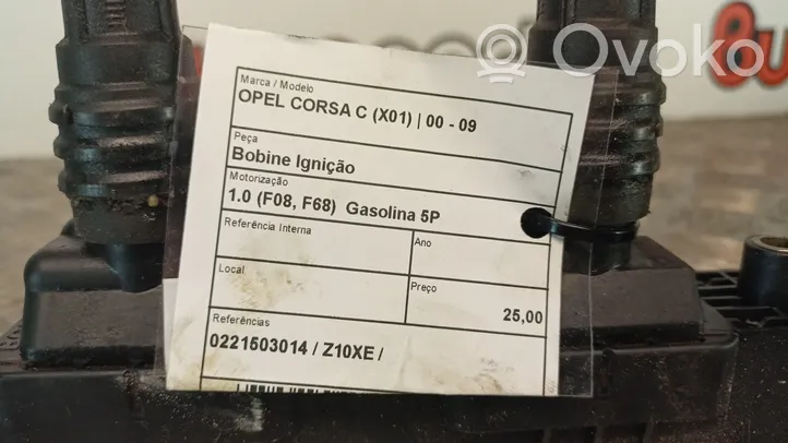 Opel Corsa C Aparat / Rozdzielacz zapłonu 