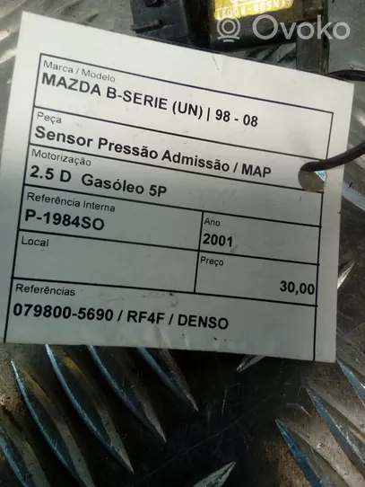 Mazda B series UN Débitmètre d'air massique 
