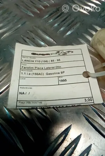 Lancia Y10 Lámpara/piloto de matrícula 