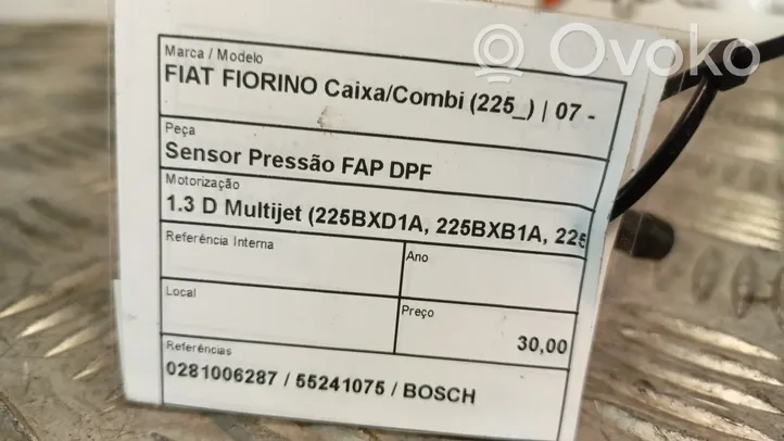 Fiat Fiorino Katalysaattori/FAP/DPF-hiukkassuodatin 