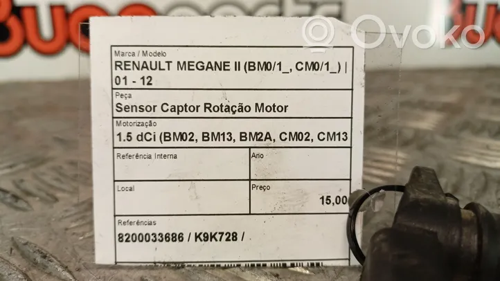 Renault Megane II Wiązka przewodów silnika 