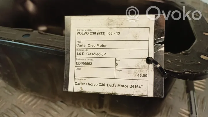 Volvo C30 Oil sump 