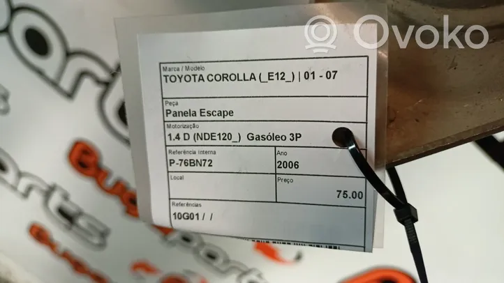 Toyota Corolla E120 E130 Collecteur d'échappement 