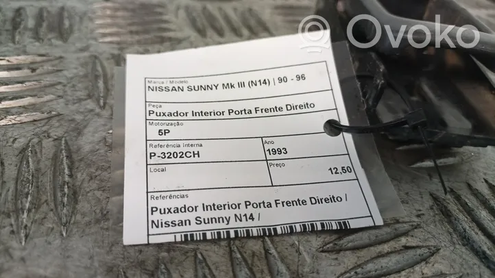 Nissan Sunny Maniglia esterna per portiera anteriore 