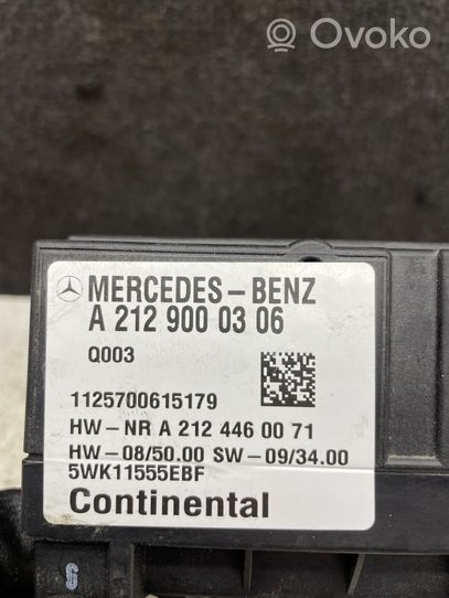 Mercedes-Benz Vito Viano W639 Unidad de control/módulo de la bomba de inyección de combustible A2129000306
