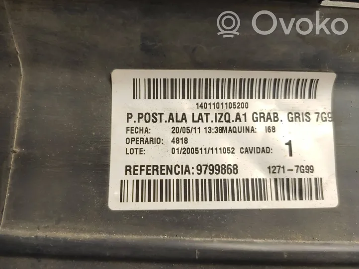 Mercedes-Benz Vito Viano W639 Coin de pare-chocs arrière A6398801271