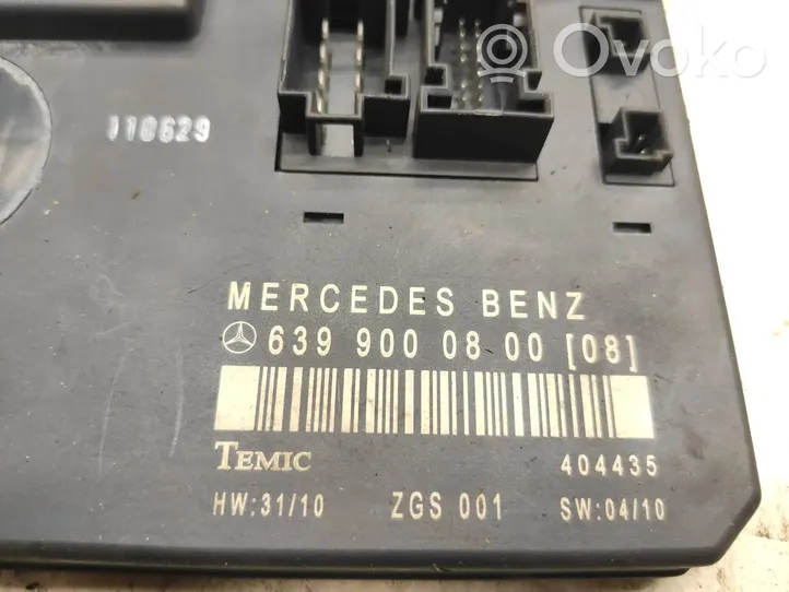 Mercedes-Benz Vito Viano W639 Mukavuusmoduuli 6399000800