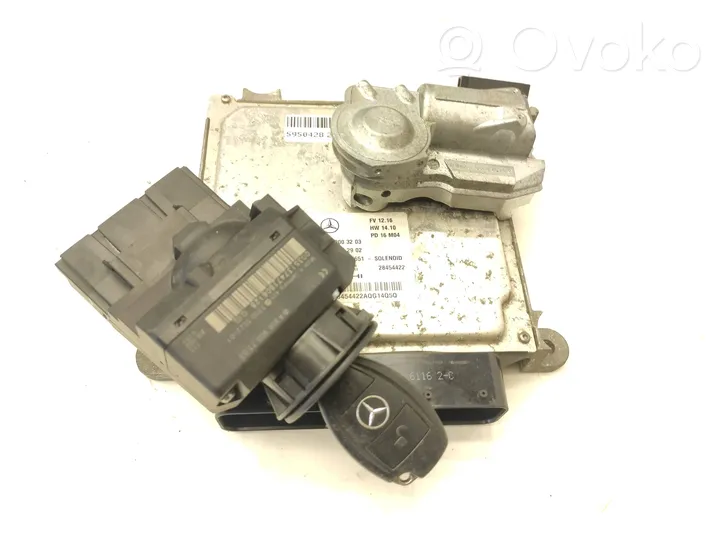 Mercedes-Benz Sprinter W906 Aizdedzes ECU komplekts A9069003303