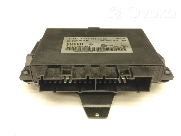 Mercedes-Benz Sprinter W906 Unité de commande, module PDC aide au stationnement A0004460056