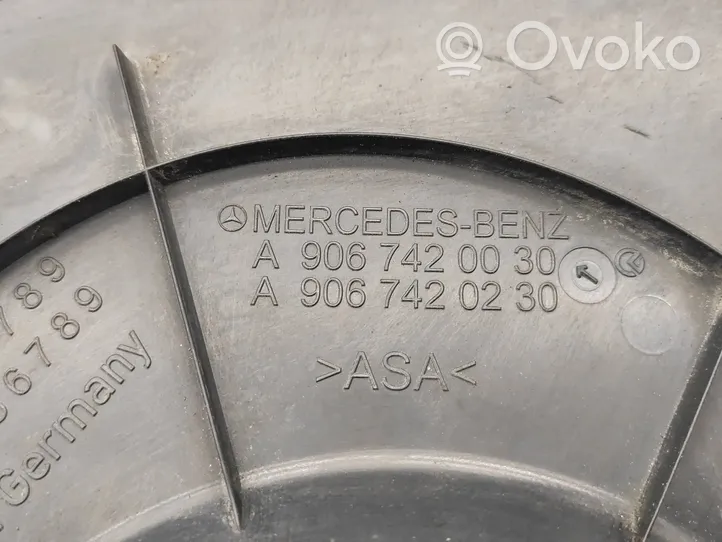 Mercedes-Benz Sprinter W906 Lekraušanas durvju dekoratīvā apdare (moldings) A9067420030