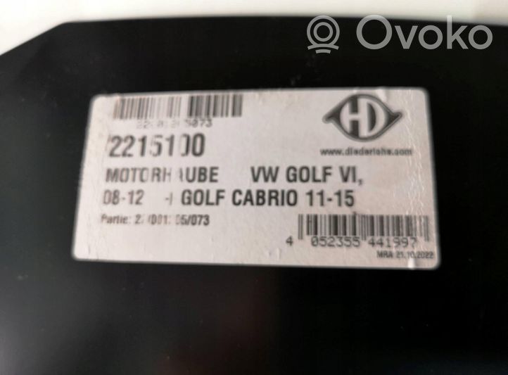 Volkswagen Golf VI Vano motore/cofano 2215100