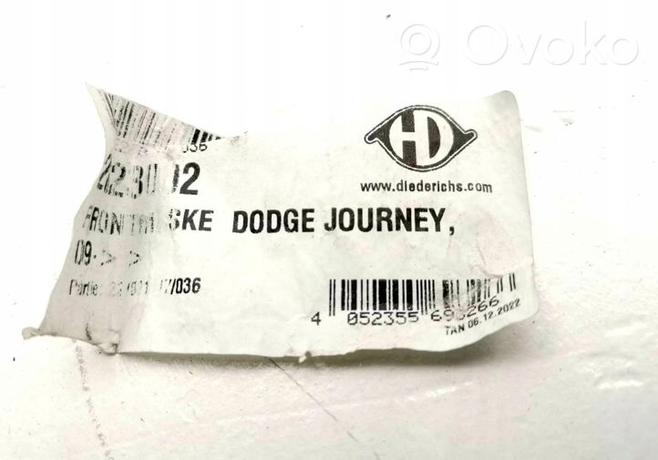 Dodge Journey Pannello di supporto del radiatore 2623002