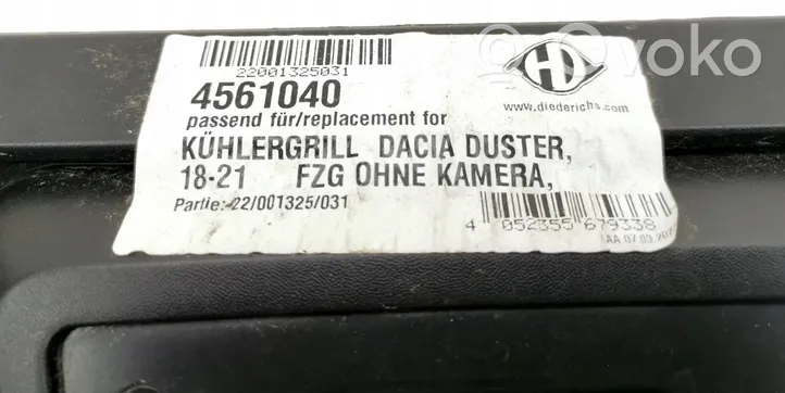 Dacia Duster II Griglia superiore del radiatore paraurti anteriore 4561040