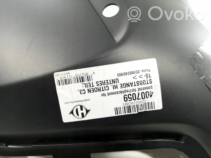 Citroen C3 Enjoliveur de pare-chocs arrière 4007059