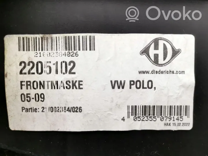 Volkswagen Polo IV 9N3 Панель радиаторов (телевизор) 2205102