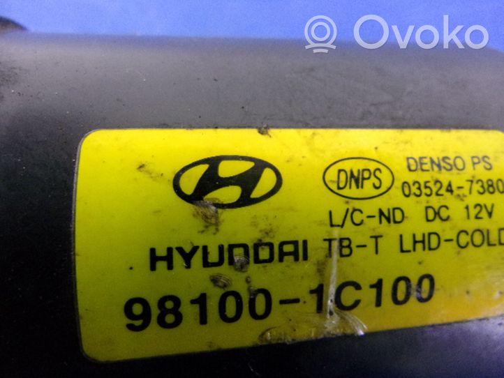 Hyundai Getz Etupyyhkimen vivusto ja moottori 98100-1C100