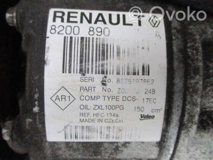 Renault Laguna III Kompresor / Sprężarka klimatyzacji A/C 8200890087-A