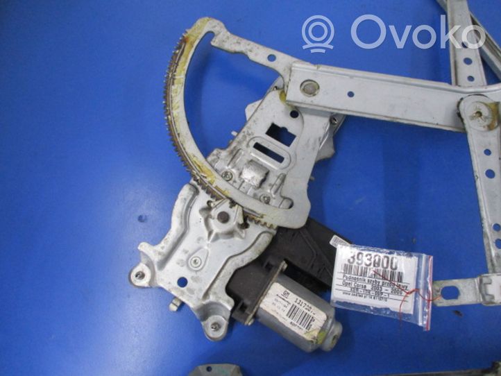 Opel Corsa C Mécanisme de lève-vitre avec moteur 13173065