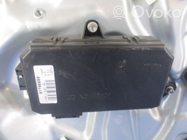 Fiat Croma Mécanisme de lève-vitre avec moteur 00518044740