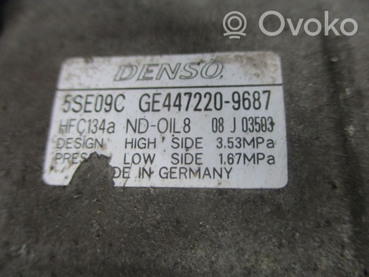 Mitsubishi Colt CZ3 Compressore aria condizionata (A/C) (pompa) GE447220-9687