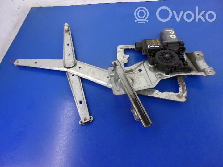 Opel Astra F Front door window regulator with motor 