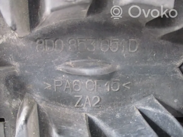 Audi A4 S4 B5 8D Atrapa chłodnicy / Grill 8D0853651D