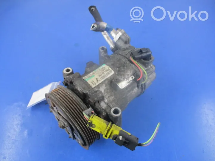 Citroen C4 Grand Picasso Ilmastointilaitteen kompressorin pumppu (A/C) 9651910980