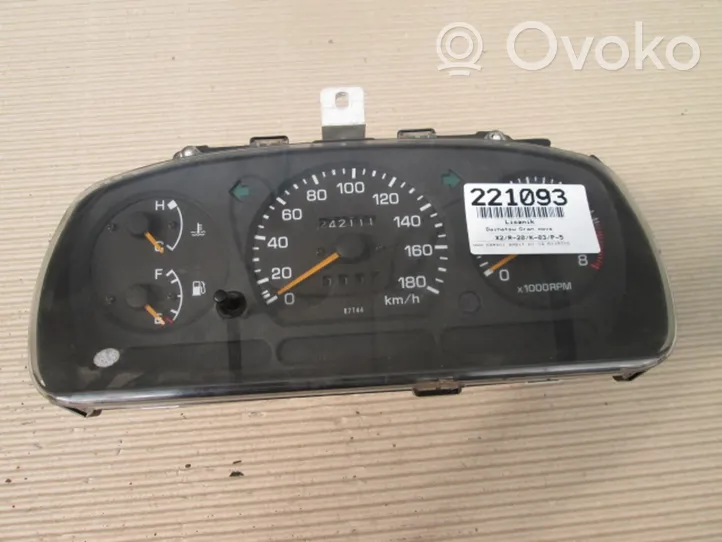 Daihatsu Gran Move Speedometer (instrument cluster) 