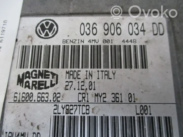 Volkswagen Polo Unidad de control/módulo ECU del motor 036906034DD