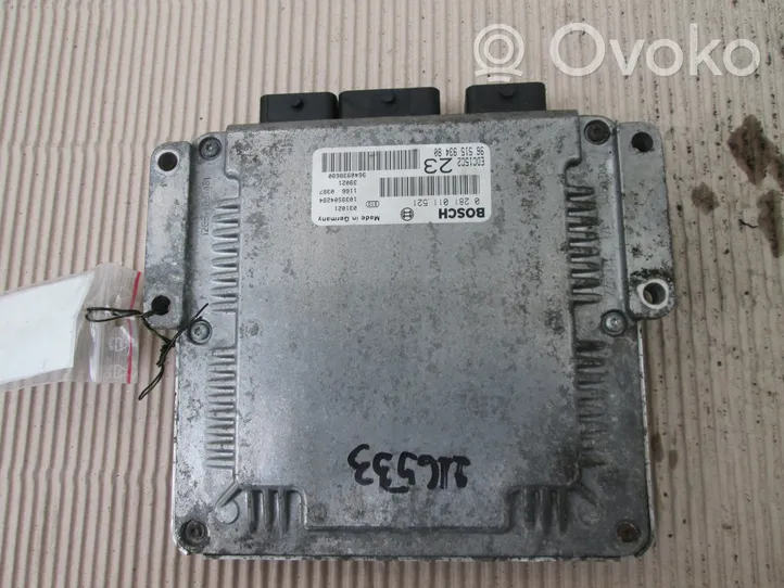 Citroen Xsara Picasso Unité de commande, module ECU de moteur 