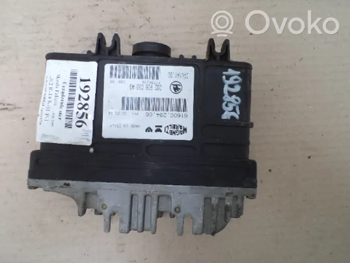 Skoda Felicia II Unité de commande, module ECU de moteur 