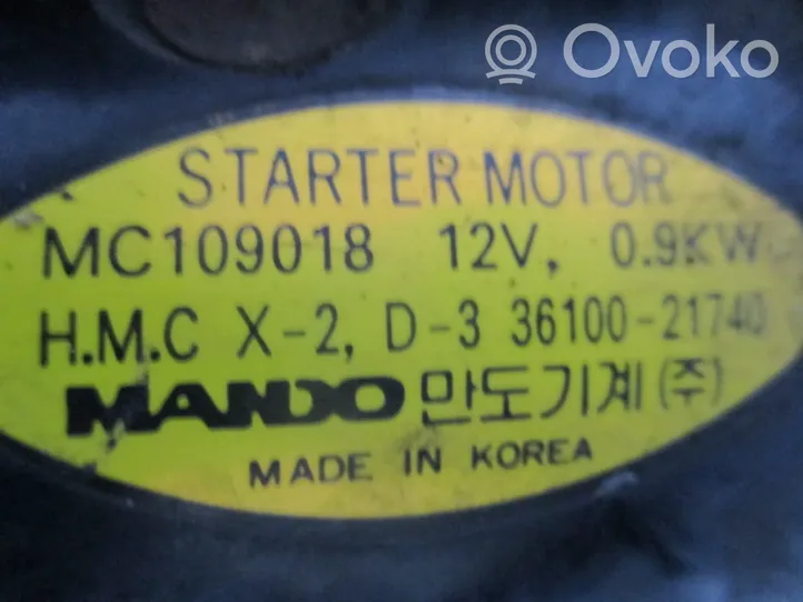 Hyundai Elantra Motor de arranque 