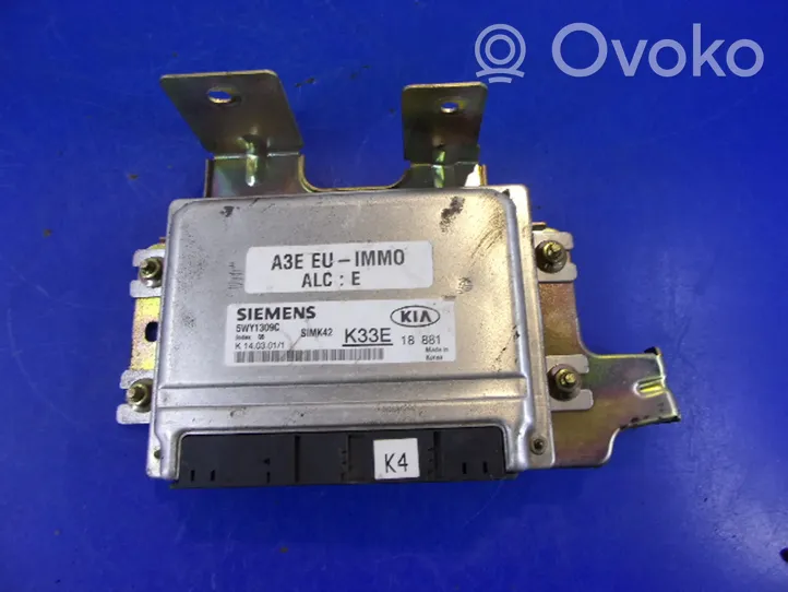 KIA Rio Unité de commande, module ECU de moteur K33E18881